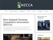 Tablet Screenshot of nzcca.org.nz
